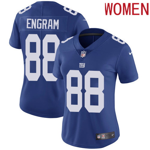 2019 Women New York Giants 88 Engram blue Nike Vapor Untouchable Limited NFL Jersey